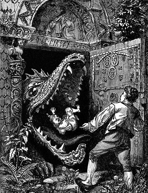 Dragon behind the Door